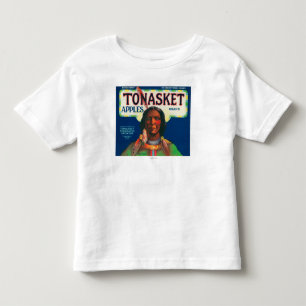 Camiseta Tonasket Apple etiqueta - Tonasket, WA