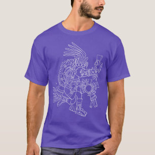 Camiseta Tonatiuh Aztec Sun Deity 3