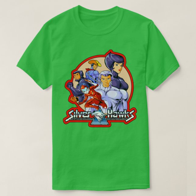 Camiseta Toneladas clássicas de 80 SilverHawks (Frente do Design)