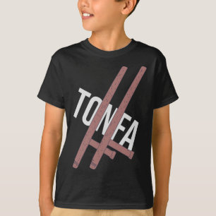 Camiseta Tonfa - Par Fa Tong - Luta Okinawan