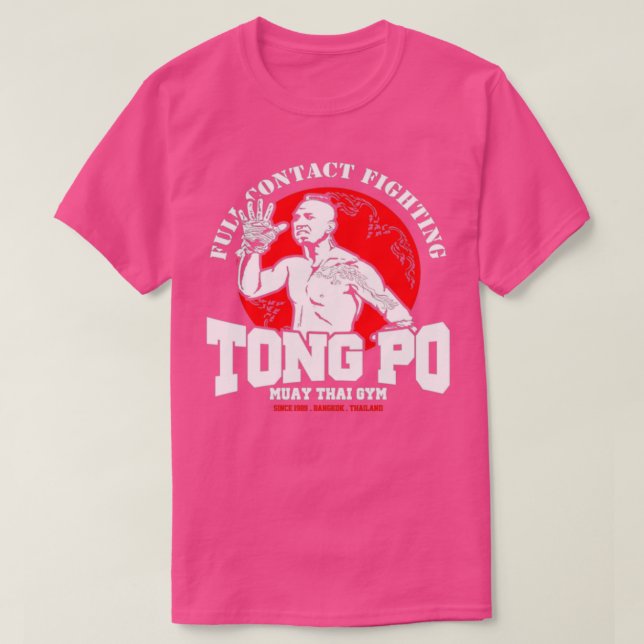 CAMISETA TONG PO MUAY THAI ACADEMY (Frente do Design)