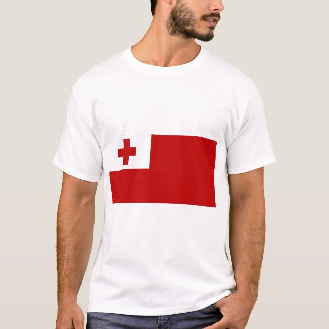 Camiseta Tonga Flag (Frente)