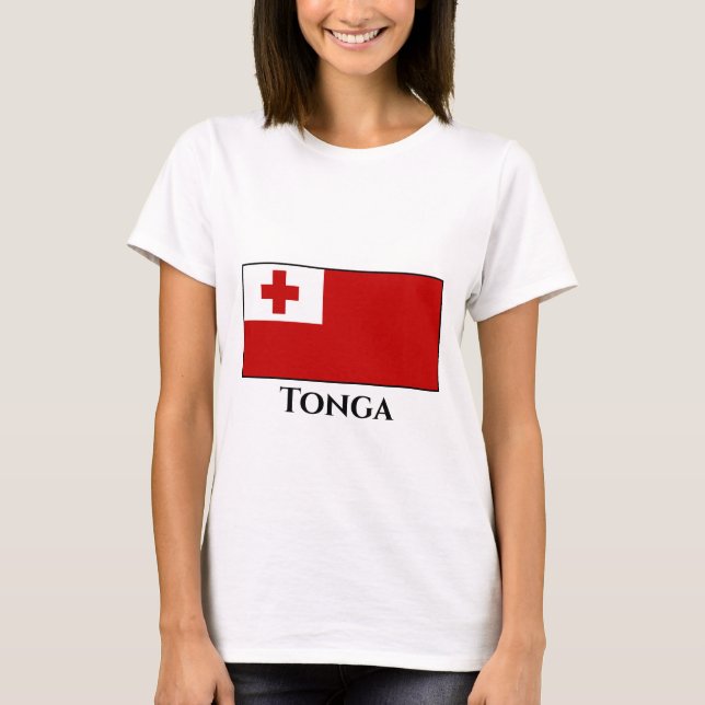 Camiseta Tonga Flag (Frente)