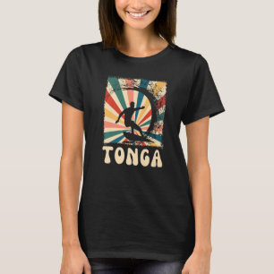 Camiseta Tongan Retro Surfer Tonga Premium