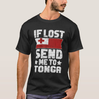 Camiseta Tongan Se Perdido Me Envia Para Tonga