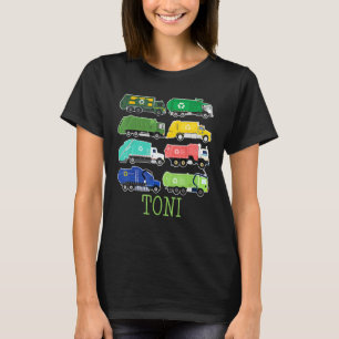 Camiseta Toni Caminhão de Lixo Para Coletor Infantil Ecolog