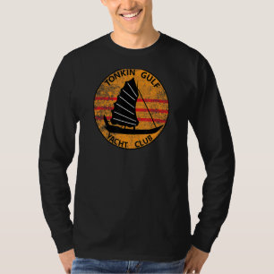 Camiseta Tonkin Golfo Yacht Club 7 Frota Vietnam Veterano P