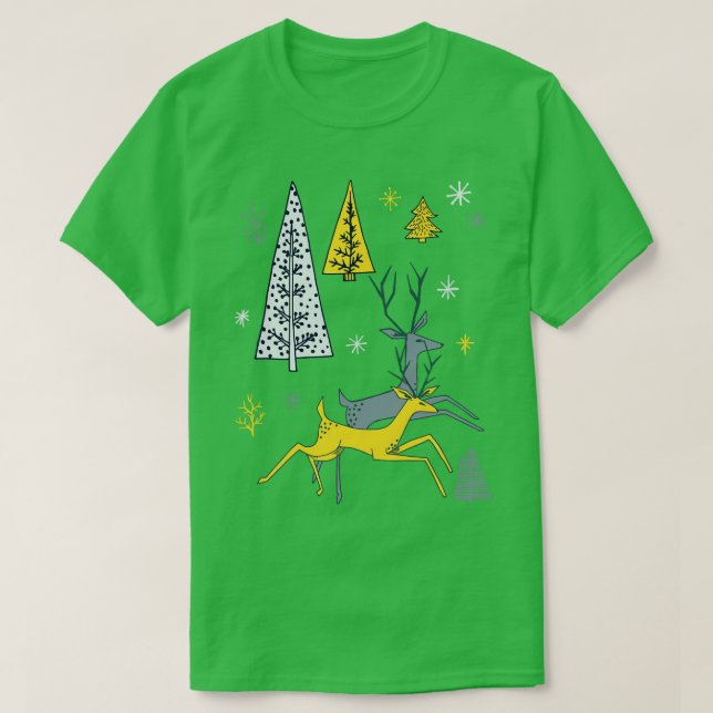 Camiseta Tons bonitos Deer (Frente do Design)