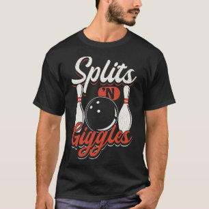 Camiseta Tons da Equipe da boliche ataca saliências