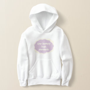 Camiseta Tons de creme e lilás pálido cita arte de IA
