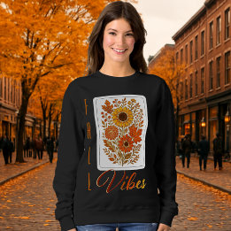 Camiseta Tons de Outono Floral - Tipografia Moderna Contorn