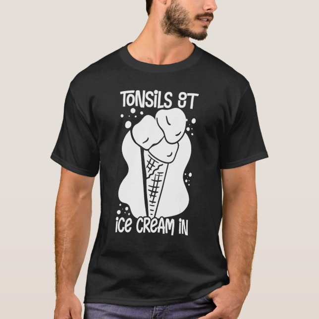 Camiseta Tonsillectomy Tonsil Removal Recovery Surgery Get  (Frente)