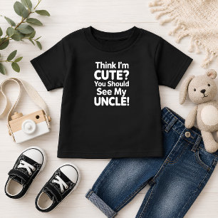 Camiseta Tonto Acha Que Eu Sou Bonito Você Deveria Ver Meu