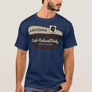 Camiseta Tonto Natural Bridge State Park Arizona Bem-Vindo 