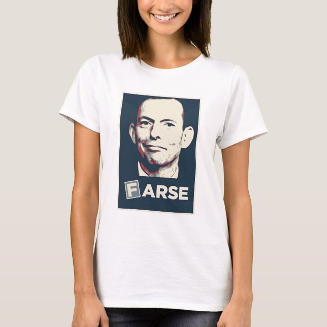Camiseta Tony Abbott - T da farsa (Frente)