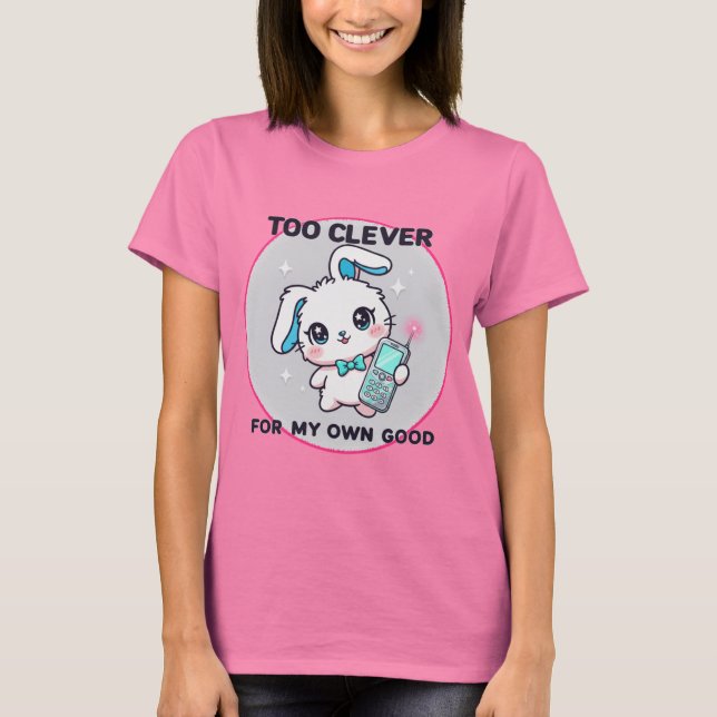 Camiseta Too Clever (Frente)