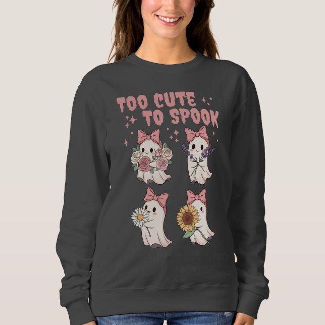 Camiseta Too Cute to Spook (Frente)