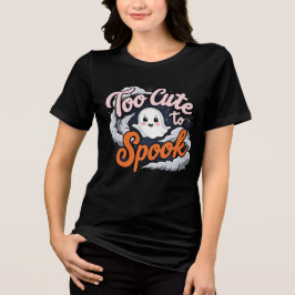 Camiseta Too Cute to Spook Ghost Design