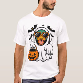 Camiseta Too Ghoul For This – Funny Duck Ghost Halloween