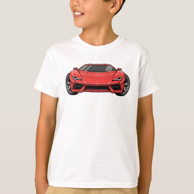 Camiseta Toon Car Style (Frente)