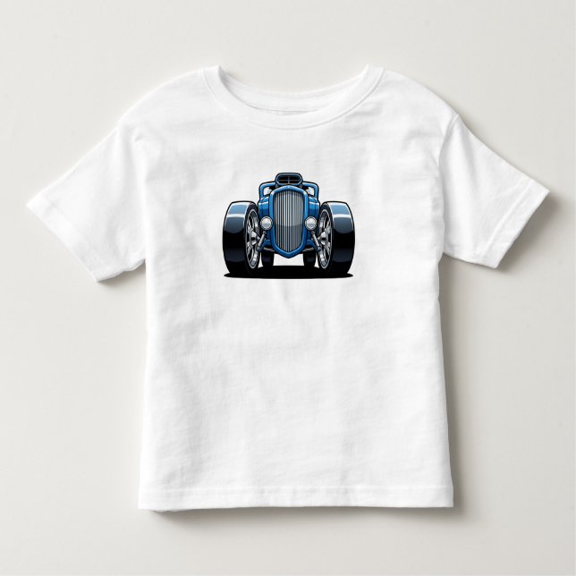 Camiseta Toon Hotrod Art (Frente)
