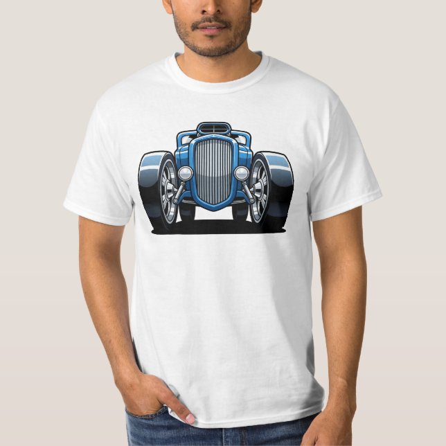 Camiseta Toon Hotrod Art (Frente)