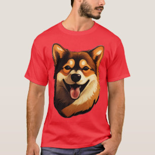 Camiseta Toon Shiba Inu Cachuta Shiba Inu 1