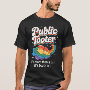 Camiseta Tooter Público Envergonhando Engraçado Chiclete In