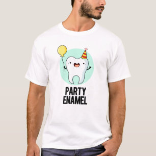 Camiseta Tooth Enamel Funny do Partido