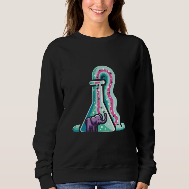 Camiseta Toothphase Chemistry Science Day Elephant (Frente)