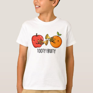 Camiseta Tooty Fruity Fruta Musical Engraçado Pun