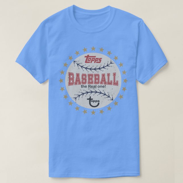 Camiseta Topa Baseball O Real (Frente do Design)