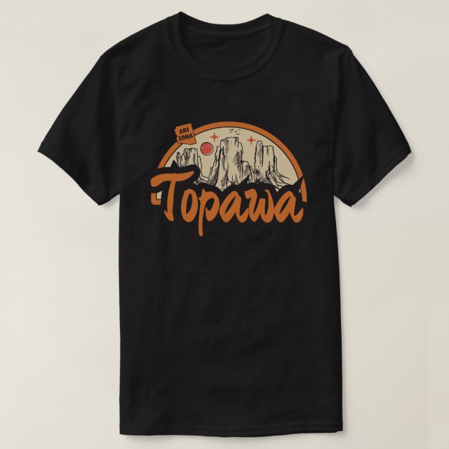 Camiseta Topawa, Arizona (Frente do Design)