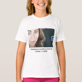 CAMISETA #TOPCELEBRIDADE #LAURAHLAVERNEGUILLEN  2025