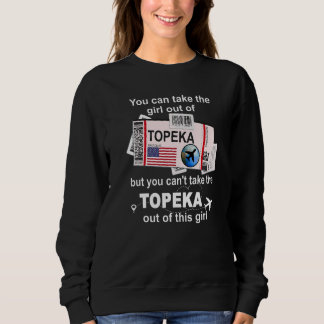 Camiseta Topeka Boarding Pass Topeka Girl