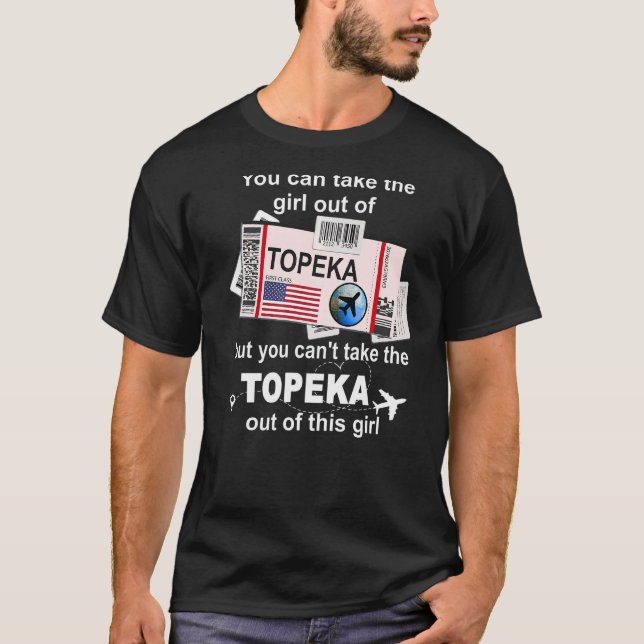 Camiseta Topeka Boembarque Pass Topeka Girl (Frente)