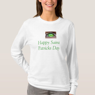 Camiseta Topo do Dia de São Patrício Olho Irlandês
