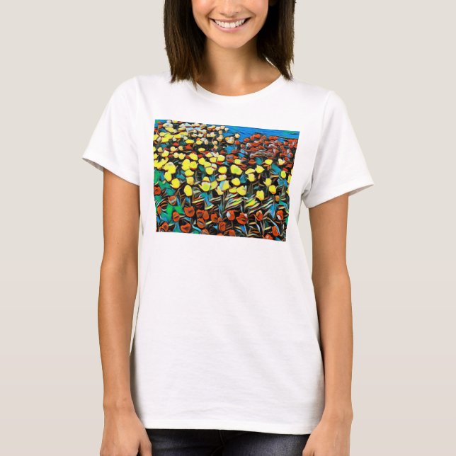 Camiseta Topo do Tanque Básico da Tula (Branco) com Sonho (Frente)