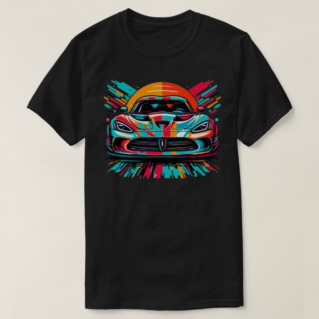 Camiseta Topo do Tanque do Viper da Ponta (Frente do Design)