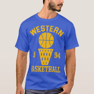 Camiseta Topo do treinamento de basquete ocidental de chips