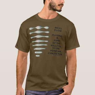 Camiseta Topologia de Conjetura de Poincare de Solução de
