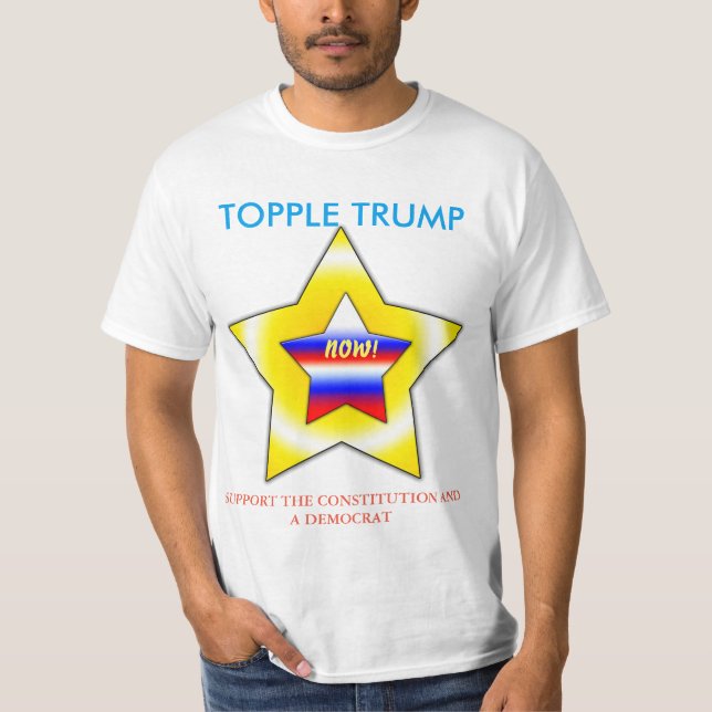 CAMISETA TOPPLE O TRUNFO AGORA! (Frente)