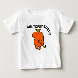 Camiseta Topsy-Turvy   Chapéu e Cana de Cima para Baixo