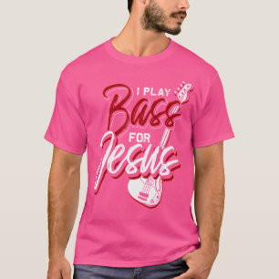 Camiseta Toque Baixo Para Baixo de Jesus Guitarra