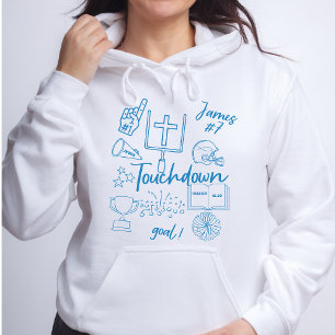 Camiseta Toque de Futebol de Fé Personalizado