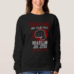 Camiseta Toque Em Mim E Sua Primeira Aula De Jiu Jitsu Bras