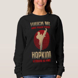 Camiseta Toque Em Mim E Sua Primeira Lição É Livre Hapkido