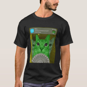 Camiseta Toque Há Movimento na Sua Porta da Frente Gato Ali