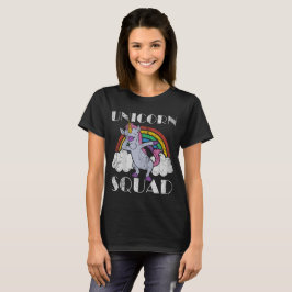 Camiseta Toque ligeiro do pelotão do unicórnio