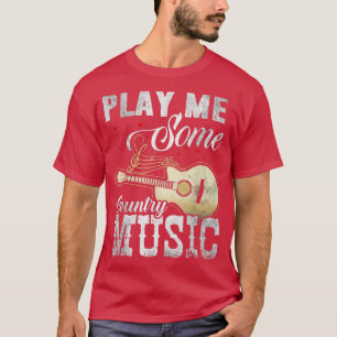 Camiseta Toque-me alguma música country